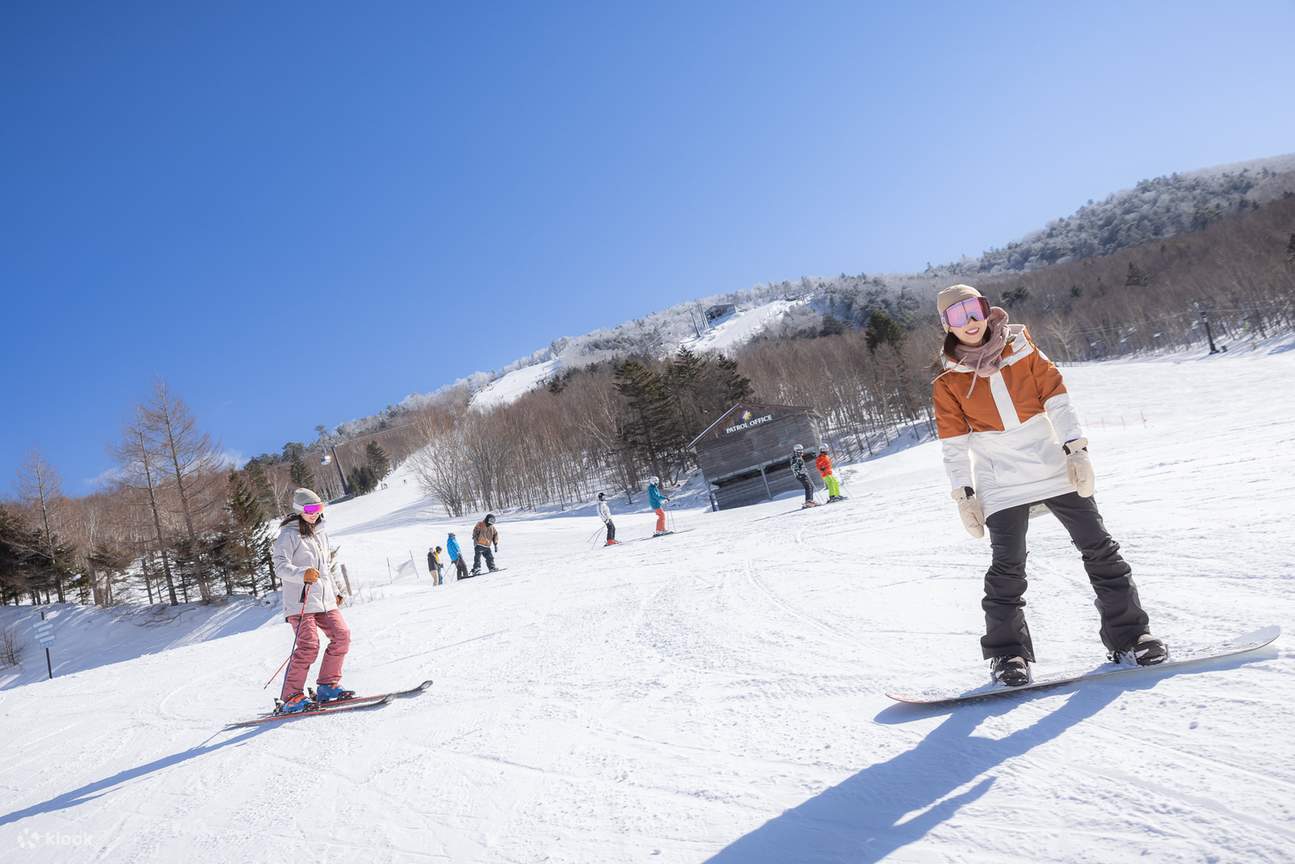 Ski Nasu dua hari satu malam｜Kursus Ski｜Oedo Onsen Monogatari｜Layanan antar-jemput pribadi
